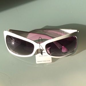 DG Optical Quality White Sunglasses